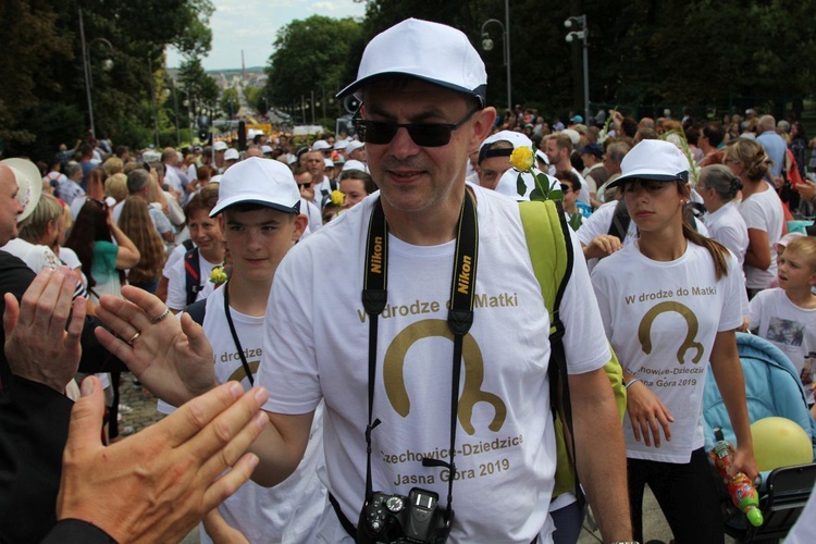 Powitanie 18. Pielgrzymki Czechowickiej na Jasnej Górze - 2019