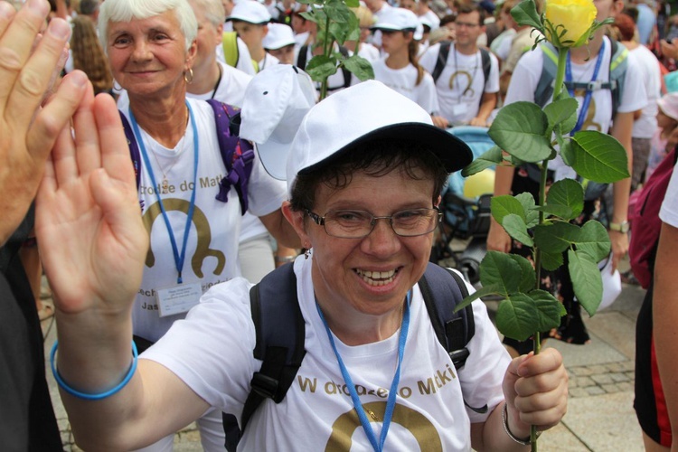 Powitanie 18. Pielgrzymki Czechowickiej na Jasnej Górze - 2019