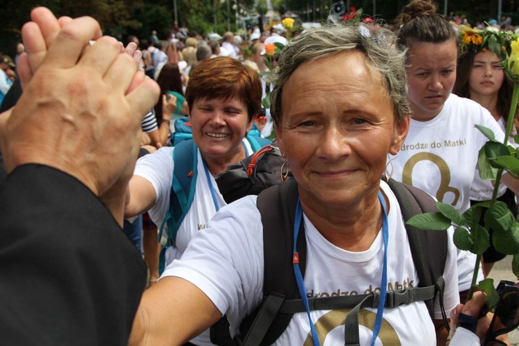 Powitanie 18. Pielgrzymki Czechowickiej na Jasnej Górze - 2019