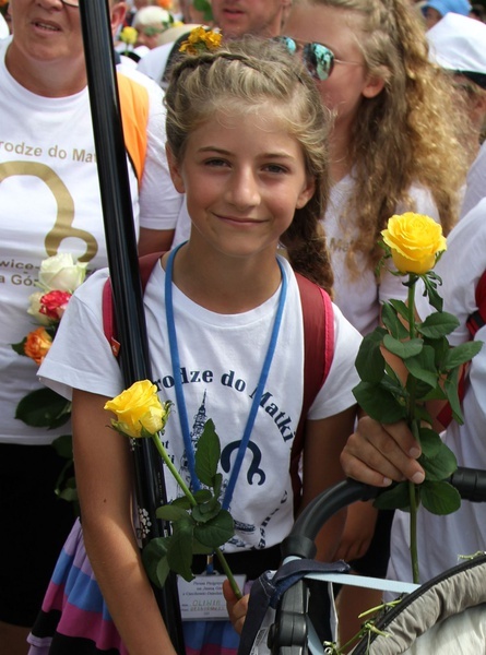 Powitanie 18. Pielgrzymki Czechowickiej na Jasnej Górze - 2019