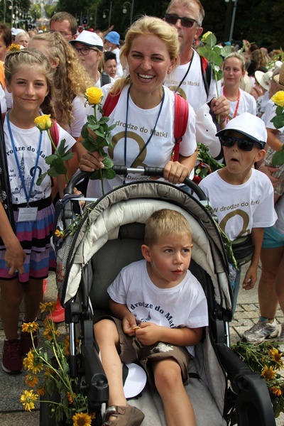 Powitanie 18. Pielgrzymki Czechowickiej na Jasnej Górze - 2019