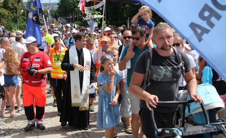 Powitanie 18. Pielgrzymki Czechowickiej na Jasnej Górze - 2019