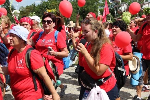 Powitanie 36. Pielgrzymki Oświęcimskiej na Jasnej Górze - 2019 - cz. 2