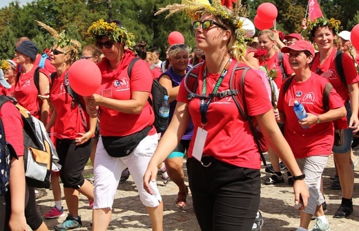 Powitanie 36. Pielgrzymki Oświęcimskiej na Jasnej Górze - 2019 - cz. 2