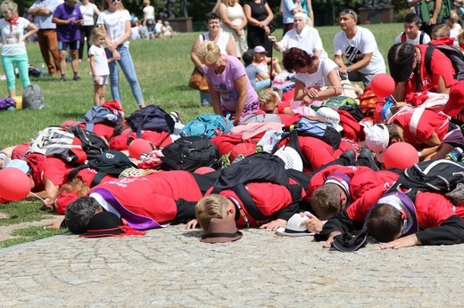 Powitanie 36. Pielgrzymki Oświęcimskiej na Jasnej Górze - 2019 - cz. 2