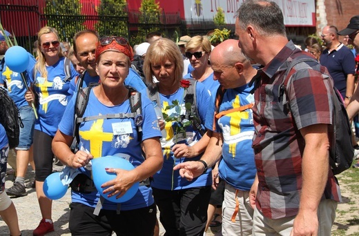 Powitanie 36. Pielgrzymki Oświęcimskiej na Jasnej Górze - 2019 - cz. 2