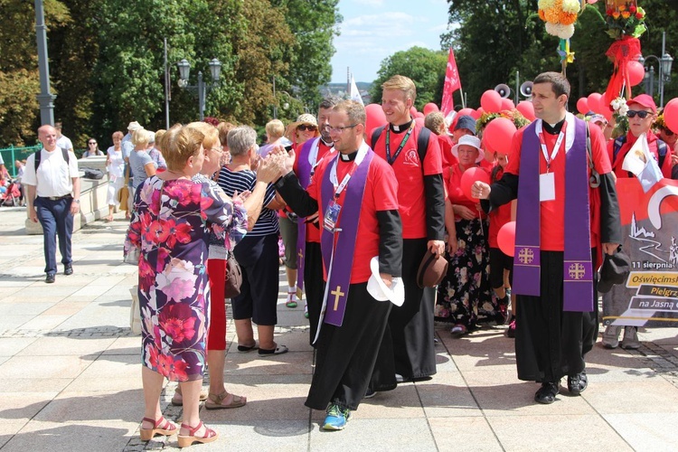 Powitanie 36. Pielgrzymki Oświęcimskiej na Jasnej Górze - 2019 - cz. 2