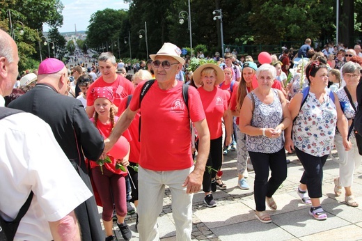 Powitanie 36. Pielgrzymki Oświęcimskiej na Jasnej Górze - 2019 - cz. 2