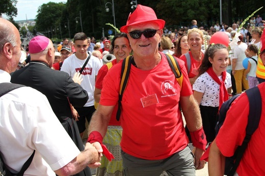 Powitanie 36. Pielgrzymki Oświęcimskiej na Jasnej Górze - 2019 - cz. 2