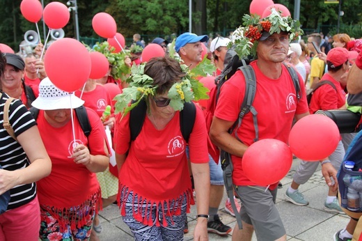 Powitanie 36. Pielgrzymki Oświęcimskiej na Jasnej Górze - 2019 - cz. 2