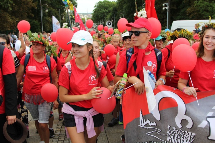 Powitanie 36. Pielgrzymki Oświęcimskiej na Jasnej Górze - 2019 - cz. 2