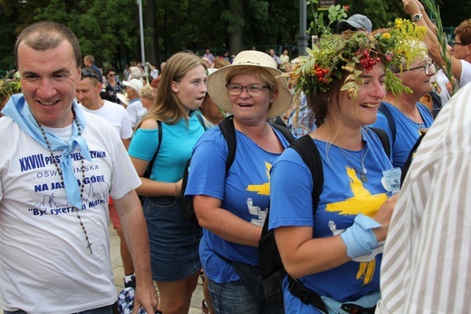 Powitanie 36. Pielgrzymki Oświęcimskiej na Jasnej Górze - 2019 - cz. 2