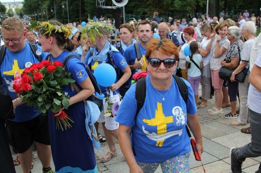 Powitanie 36. Pielgrzymki Oświęcimskiej na Jasnej Górze - 2019 - cz. 2