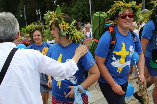 Powitanie 36. Pielgrzymki Oświęcimskiej na Jasnej Górze - 2019 - cz. 2