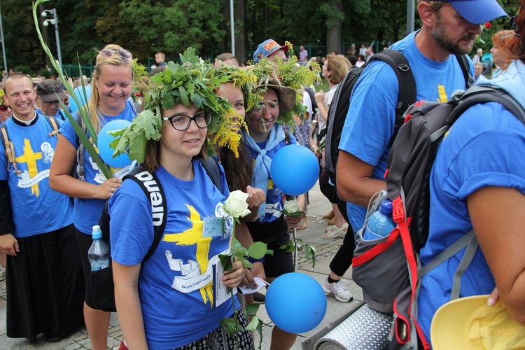 Powitanie 36. Pielgrzymki Oświęcimskiej na Jasnej Górze - 2019 - cz. 2