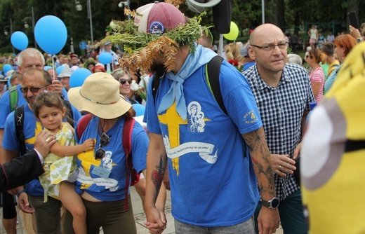 Powitanie 36. Pielgrzymki Oświęcimskiej na Jasnej Górze - 2019 - cz. 2
