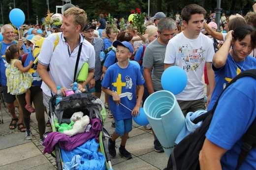 Powitanie 36. Pielgrzymki Oświęcimskiej na Jasnej Górze - 2019 - cz. 2