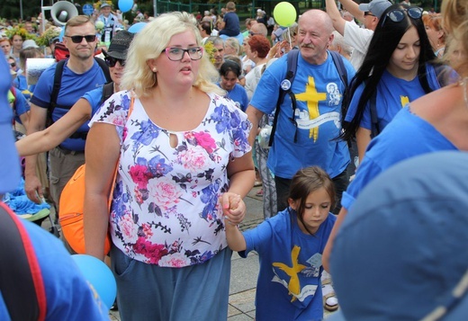 Powitanie 36. Pielgrzymki Oświęcimskiej na Jasnej Górze - 2019 - cz. 2