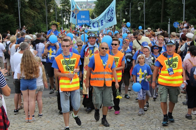 Powitanie 36. Pielgrzymki Oświęcimskiej na Jasnej Górze - 2019 - cz. 1