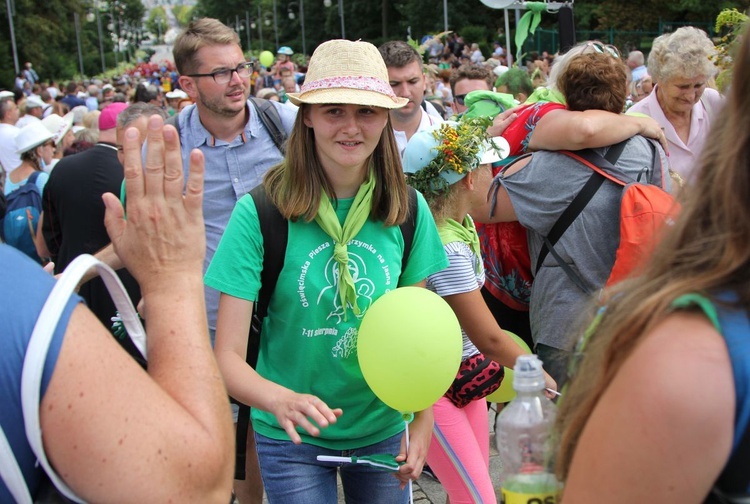 Powitanie 36. Pielgrzymki Oświęcimskiej na Jasnej Górze - 2019 - cz. 1