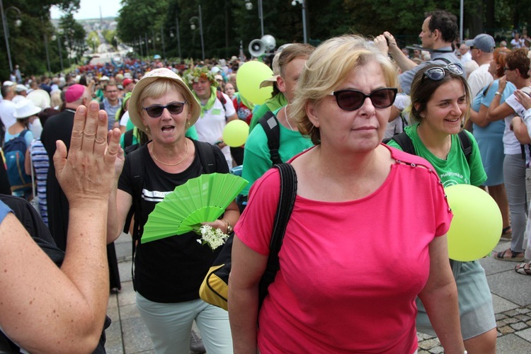 Powitanie 36. Pielgrzymki Oświęcimskiej na Jasnej Górze - 2019 - cz. 1