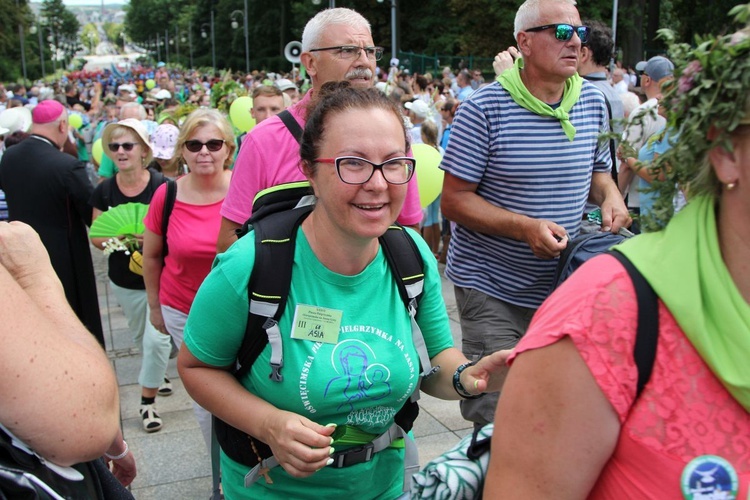 Powitanie 36. Pielgrzymki Oświęcimskiej na Jasnej Górze - 2019 - cz. 1