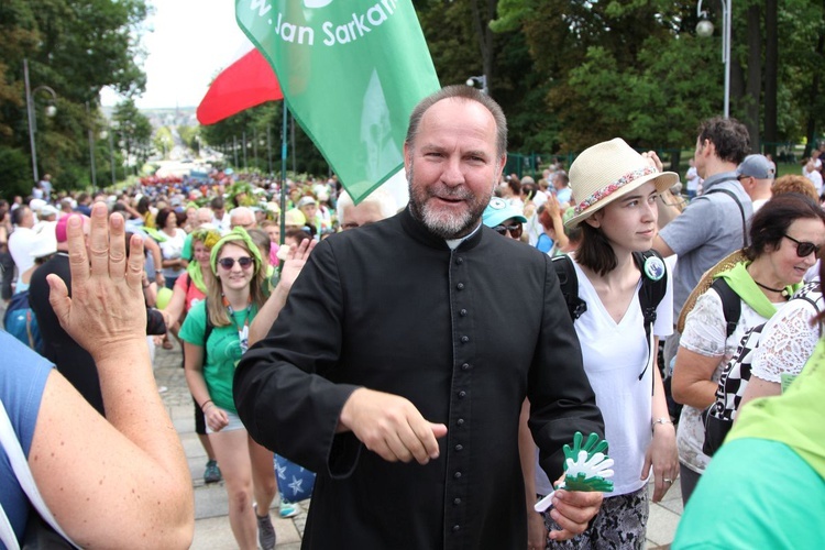 Powitanie 36. Pielgrzymki Oświęcimskiej na Jasnej Górze - 2019 - cz. 1