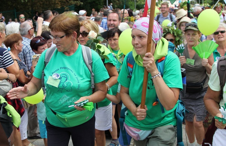 Powitanie 36. Pielgrzymki Oświęcimskiej na Jasnej Górze - 2019 - cz. 1