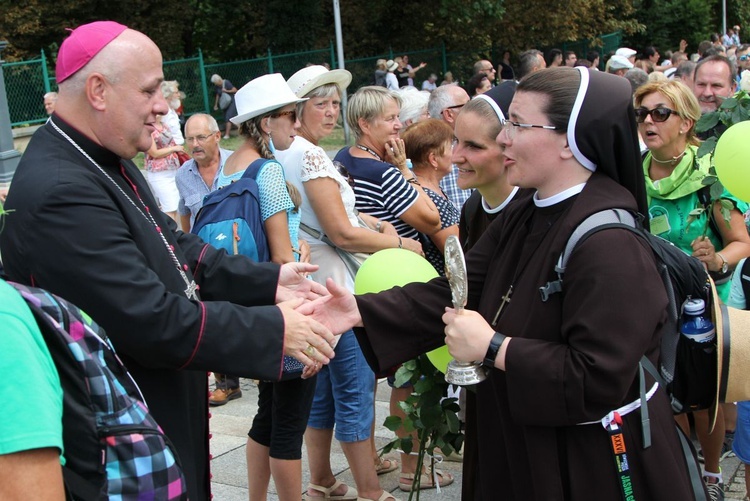 Powitanie 36. Pielgrzymki Oświęcimskiej na Jasnej Górze - 2019 - cz. 1