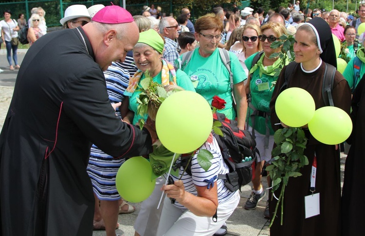 Powitanie 36. Pielgrzymki Oświęcimskiej na Jasnej Górze - 2019 - cz. 1