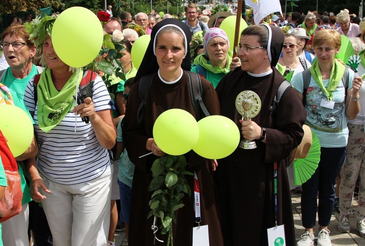 Powitanie 36. Pielgrzymki Oświęcimskiej na Jasnej Górze - 2019 - cz. 1