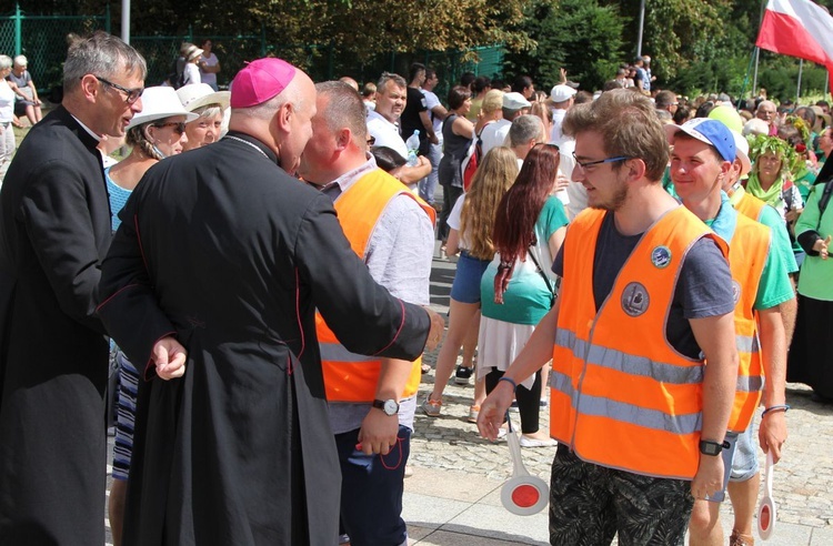 Powitanie 36. Pielgrzymki Oświęcimskiej na Jasnej Górze - 2019 - cz. 1