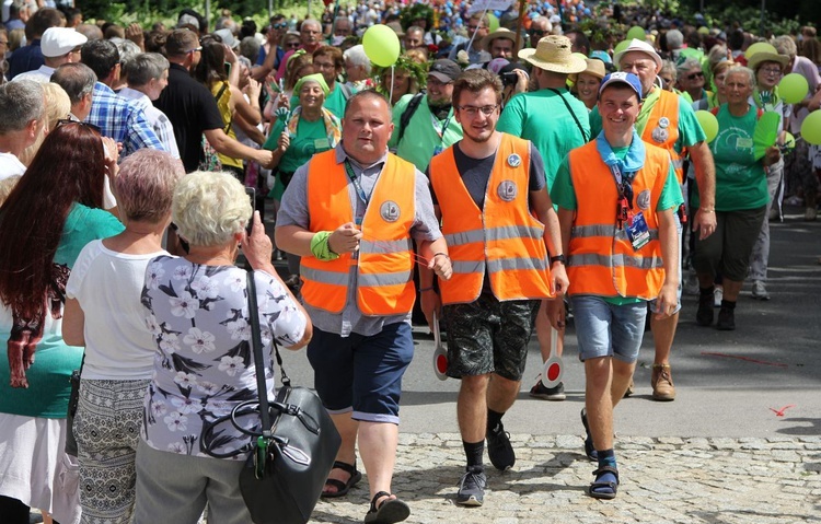 Powitanie 36. Pielgrzymki Oświęcimskiej na Jasnej Górze - 2019 - cz. 1