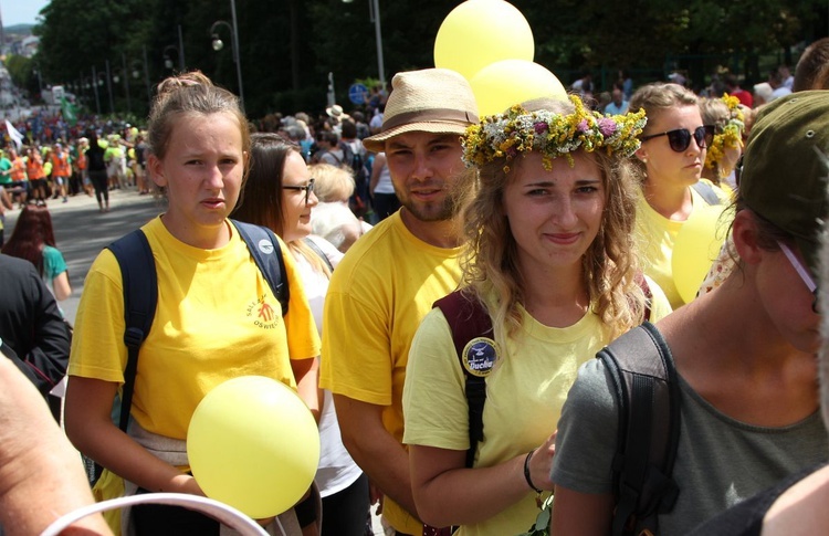 Powitanie 36. Pielgrzymki Oświęcimskiej na Jasnej Górze - 2019 - cz. 1