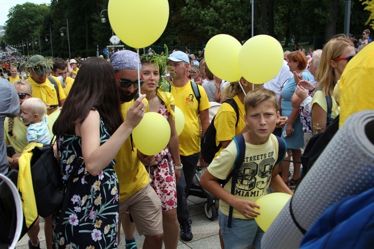 Powitanie 36. Pielgrzymki Oświęcimskiej na Jasnej Górze - 2019 - cz. 1