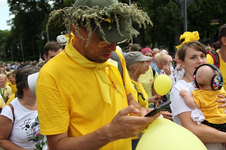 Powitanie 36. Pielgrzymki Oświęcimskiej na Jasnej Górze - 2019 - cz. 1