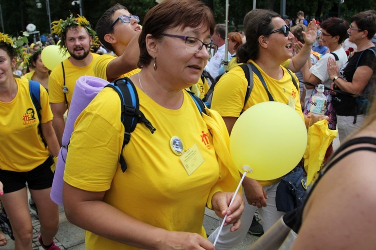 Powitanie 36. Pielgrzymki Oświęcimskiej na Jasnej Górze - 2019 - cz. 1