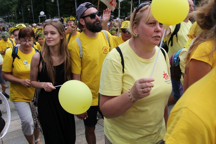 Powitanie 36. Pielgrzymki Oświęcimskiej na Jasnej Górze - 2019 - cz. 1