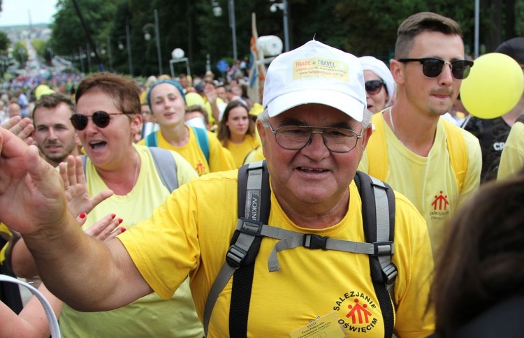 Powitanie 36. Pielgrzymki Oświęcimskiej na Jasnej Górze - 2019 - cz. 1