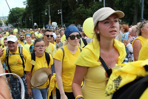 Powitanie 36. Pielgrzymki Oświęcimskiej na Jasnej Górze - 2019 - cz. 1