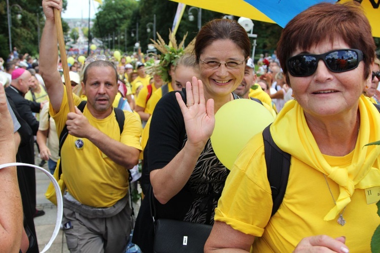 Powitanie 36. Pielgrzymki Oświęcimskiej na Jasnej Górze - 2019 - cz. 1