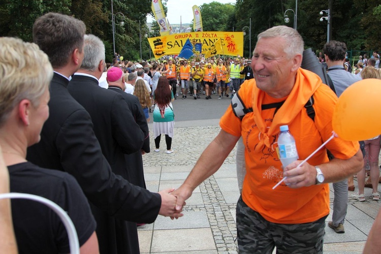 Powitanie 36. Pielgrzymki Oświęcimskiej na Jasnej Górze - 2019 - cz. 1