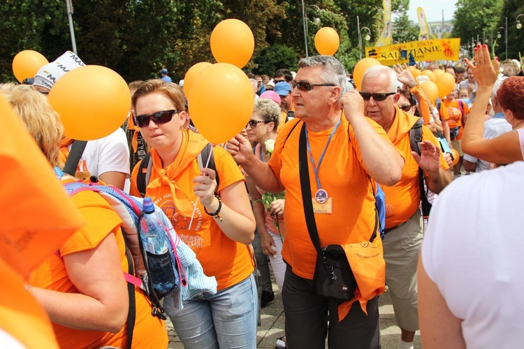 Powitanie 36. Pielgrzymki Oświęcimskiej na Jasnej Górze - 2019 - cz. 1