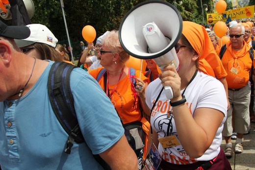 Powitanie 36. Pielgrzymki Oświęcimskiej na Jasnej Górze - 2019 - cz. 1