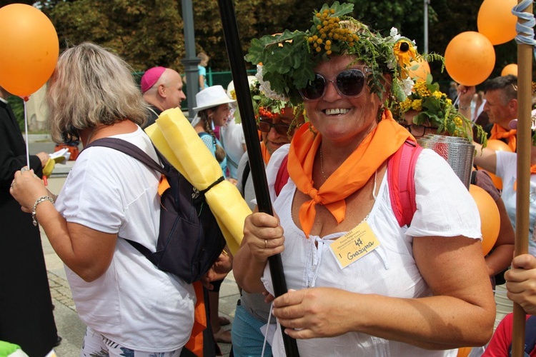 Powitanie 36. Pielgrzymki Oświęcimskiej na Jasnej Górze - 2019 - cz. 1