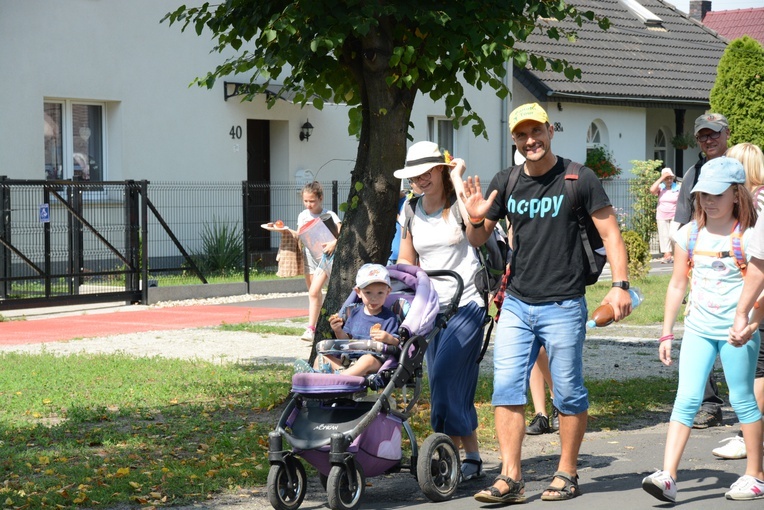 Pielgrzymkowy postój w Suchym Borze