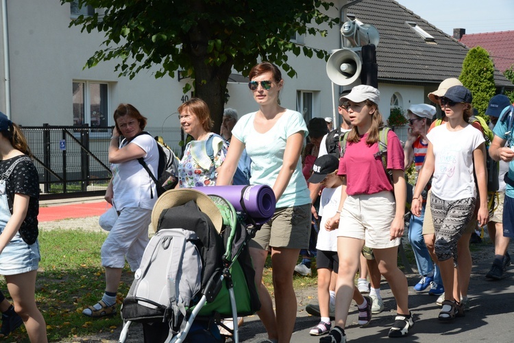 Pielgrzymkowy postój w Suchym Borze