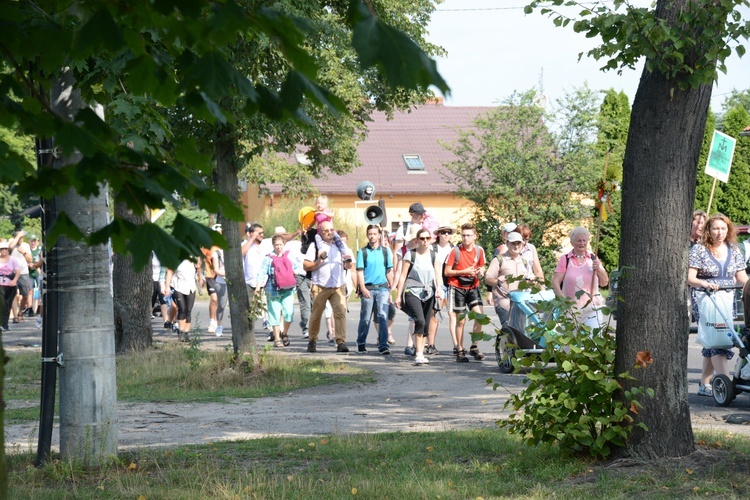 Pielgrzymkowy postój w Suchym Borze