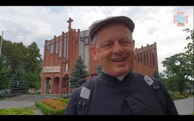 Proboszcz pielgrzymuje do swojej nowej parafii I Łódź 2019