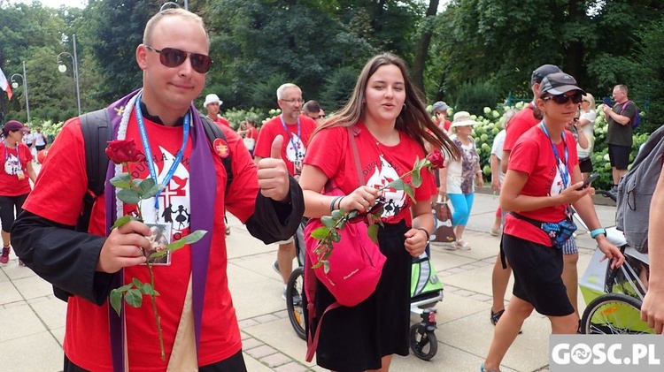 Zakończenie pieszej pielgrzyki na Jasnej Górze